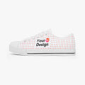Classic Low-Top Canvas Shoes - White/Black