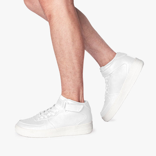 AF1 High-Top Leather Sports Sneakers