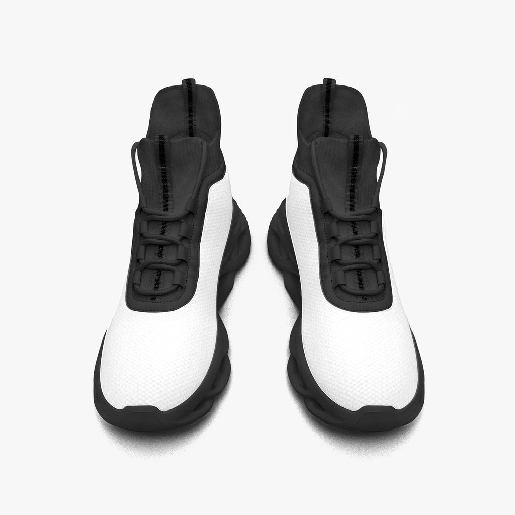 High-top Bounce Mesh Knit Sneakers