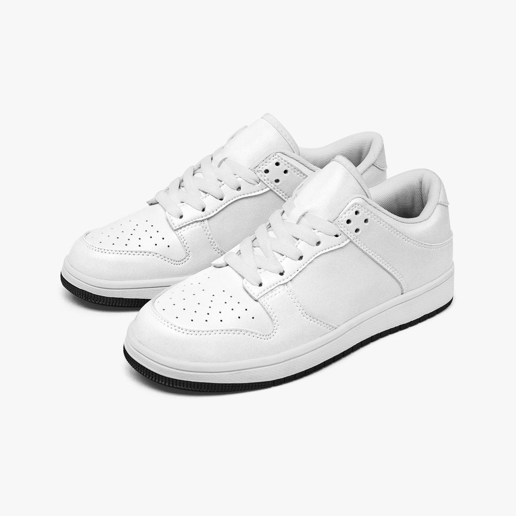 Dunk Stylish Low-Top Leather Sneakers
