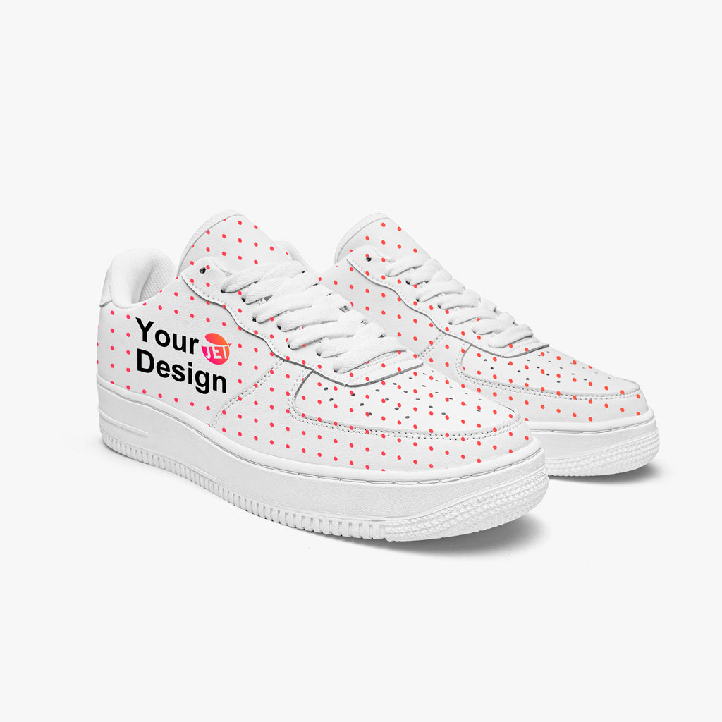 Type 2 AF1 Low-Top Microfiber PU Leather Sports Sneakers
