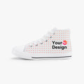 Kid's High-Top Canvas Shoes