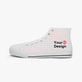 High-top Canvas Shoes - Tongue Printable