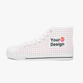 Classic High-Top Canvas Shoes - White/Black