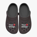 Black-base AOP Clogs