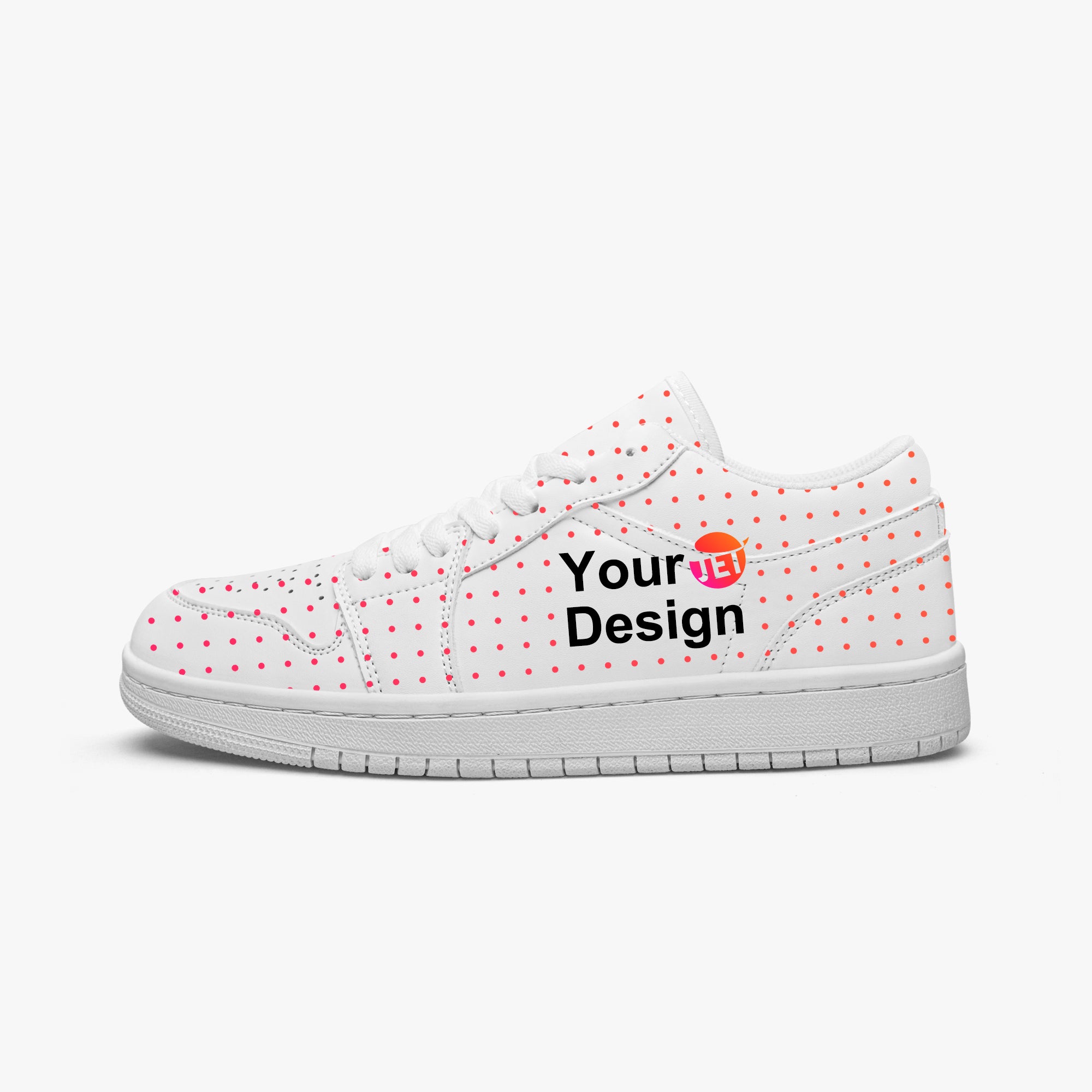 Type1 Low-Top AJ1 Leather Sneakers
