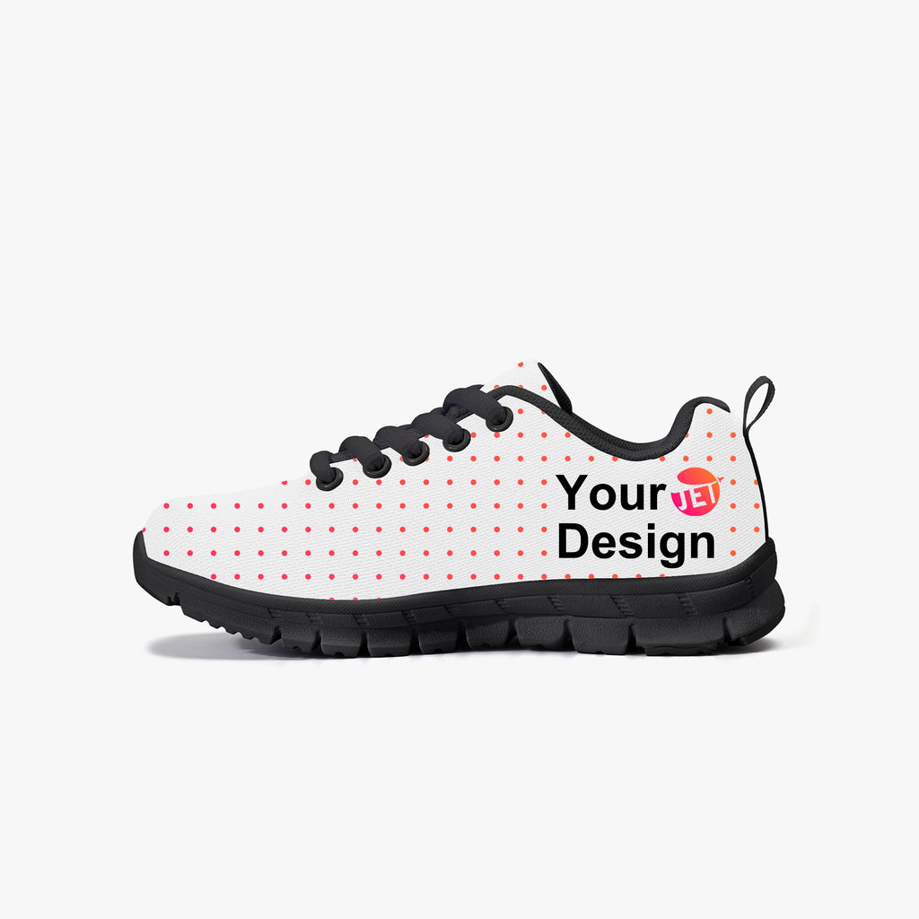 Kids' Lightweight Mesh Sneakers - Black