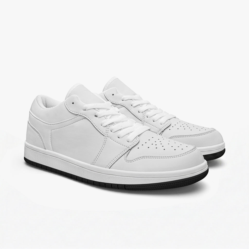 Type 2 Low-Top AJ1 Leather Sneakers