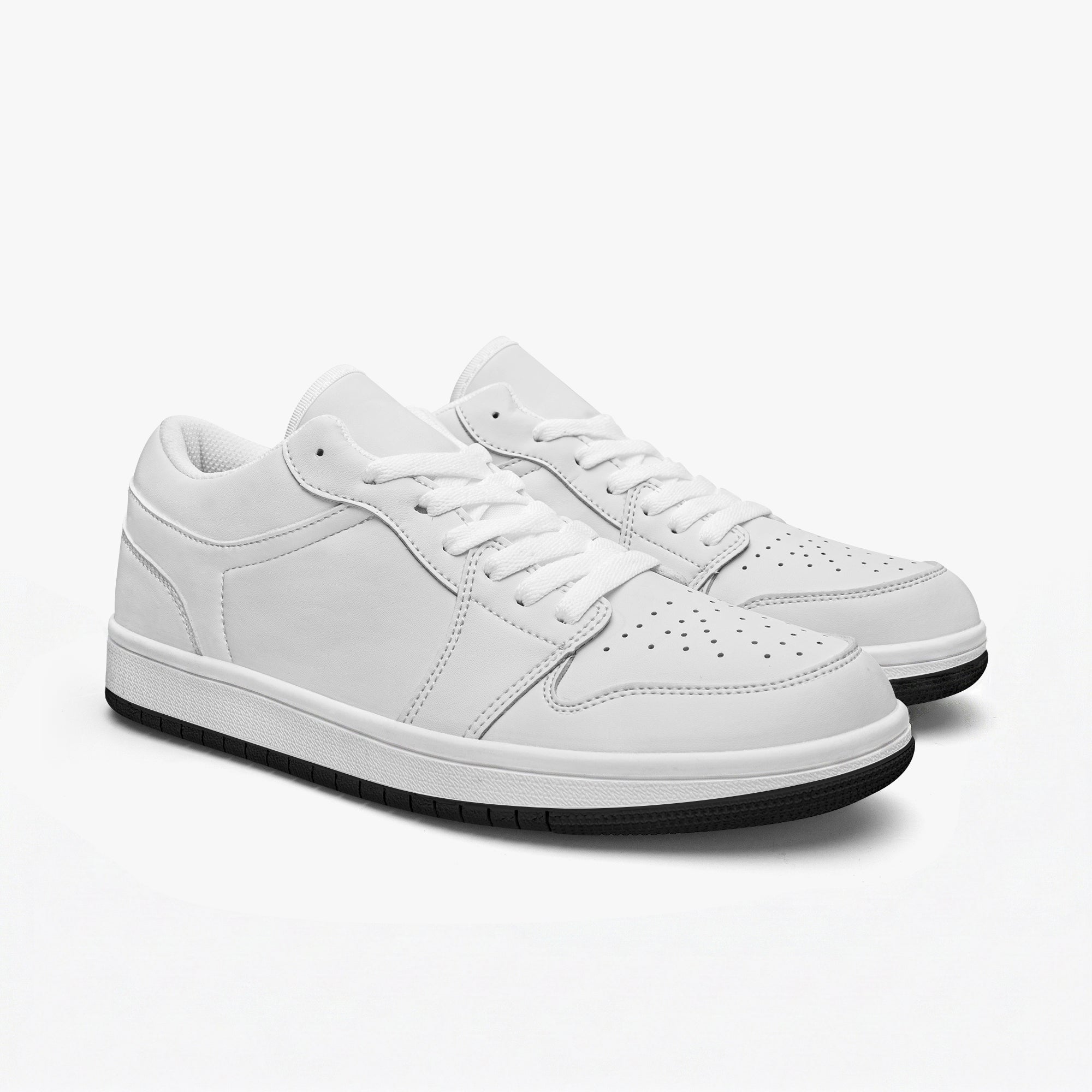Type 2 Low-Top AJ1 Leather Sneakers