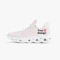 Bounce Mesh Knit Sneakers - White