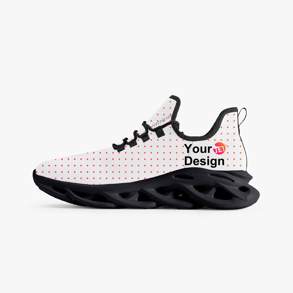 Bounce Mesh Knit Sneakers - Black