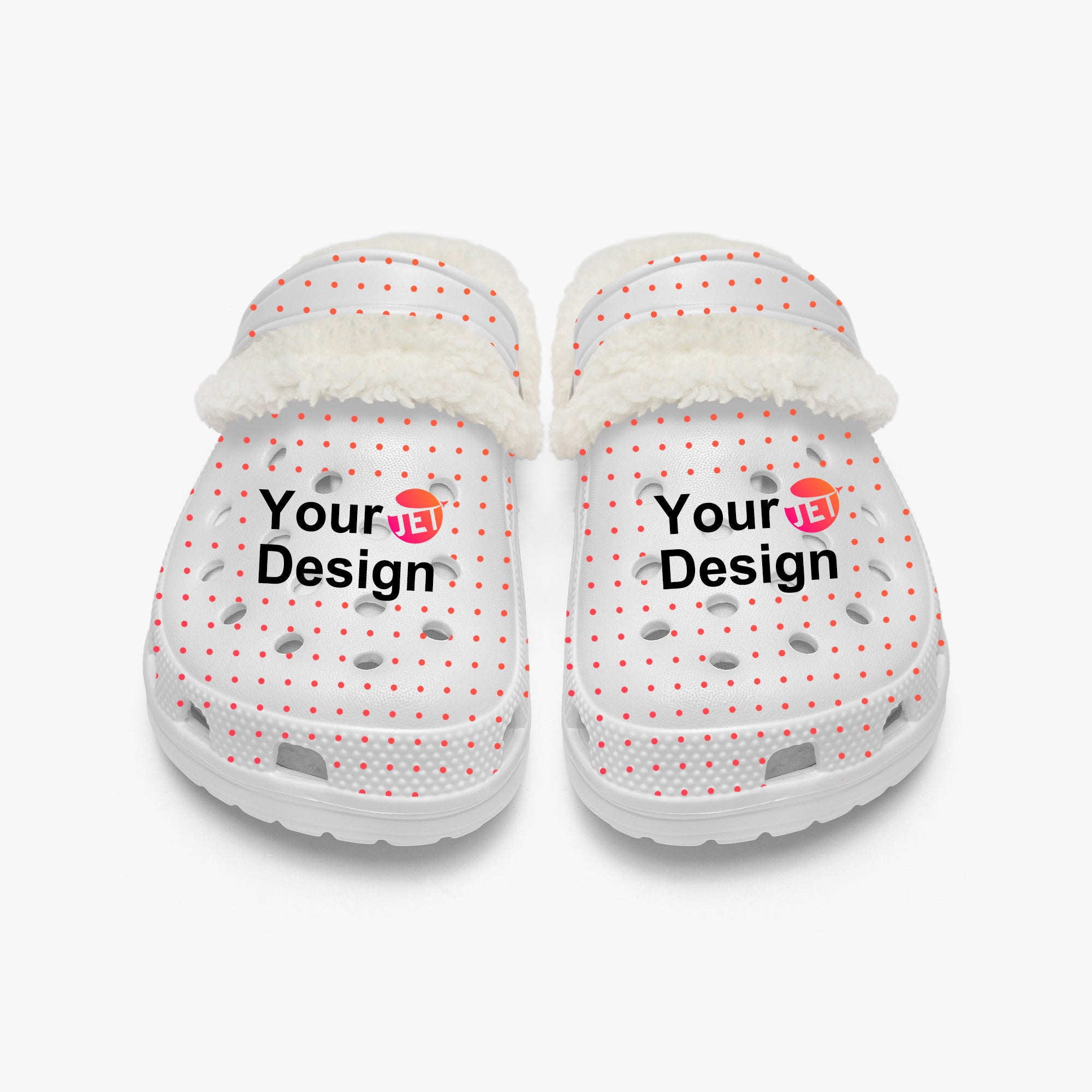 Lined All Over Printed Clogs