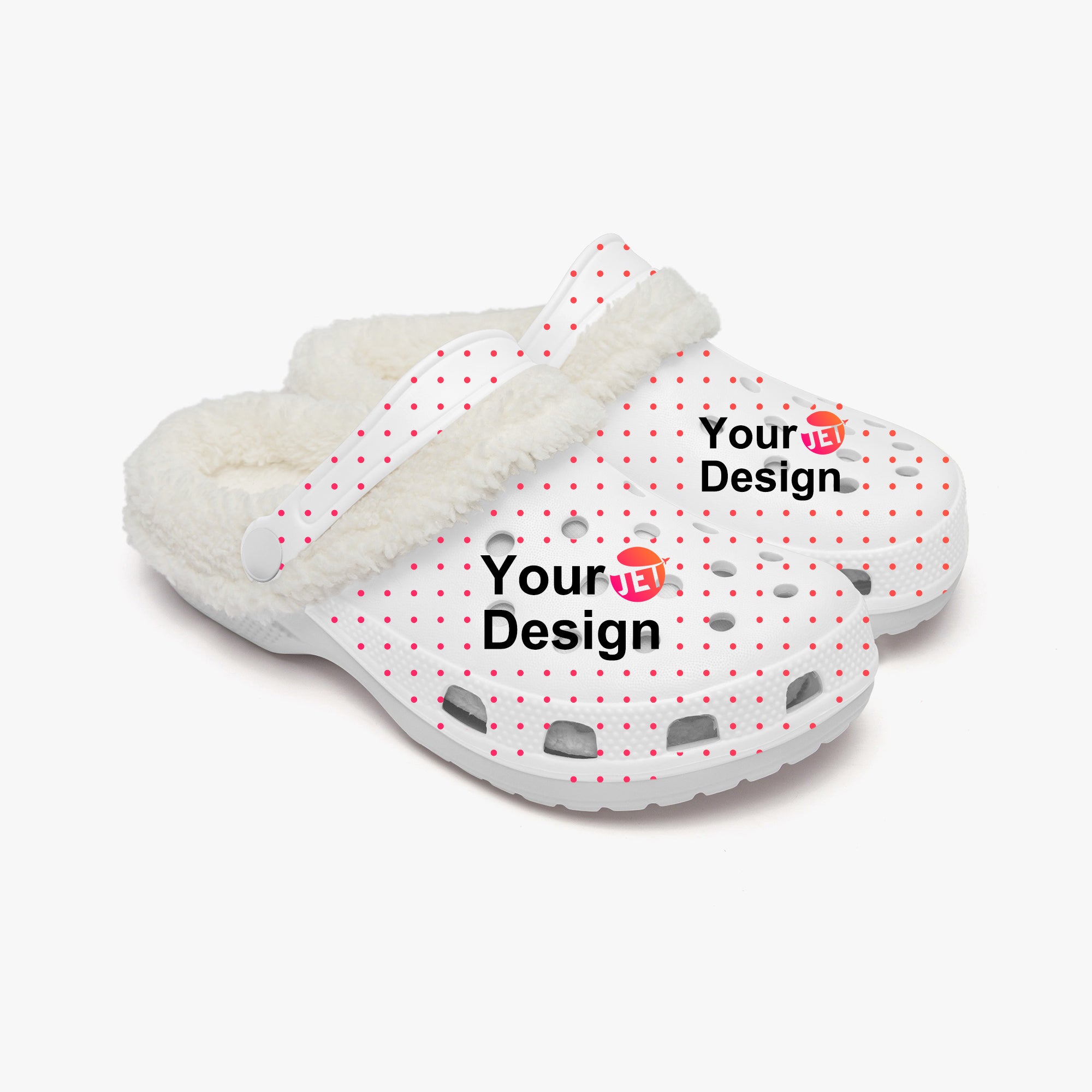 Lined All Over Printed Clogs