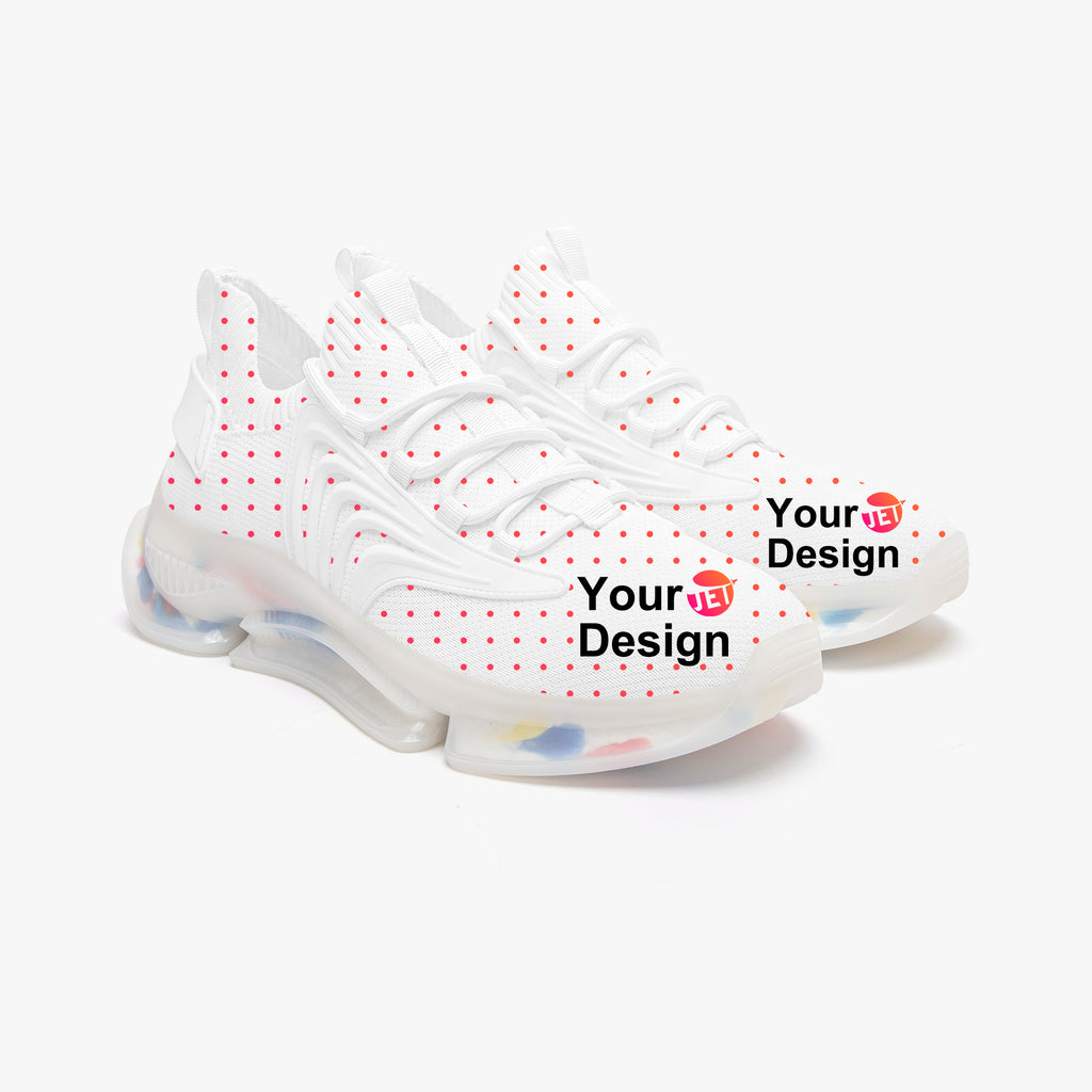 Wings Style Bounce Mesh Knit Sneakers