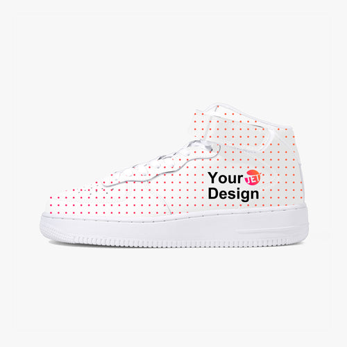 AF1 High-Top Leather Sports Sneakers