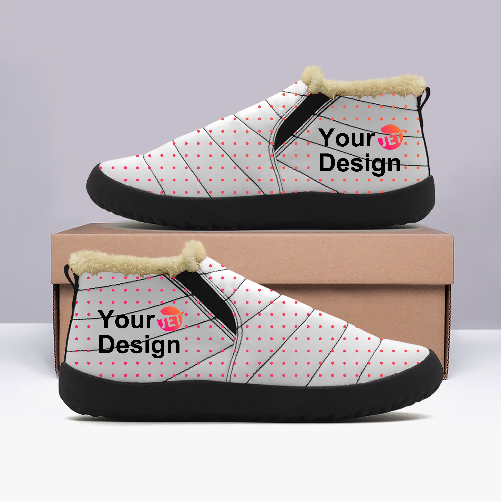 Casual Cotton-pad Fur Shoes